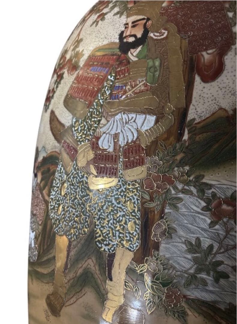 手渡し限定　大型　特大　薩摩焼き　高さ92センチ　花瓶　壺