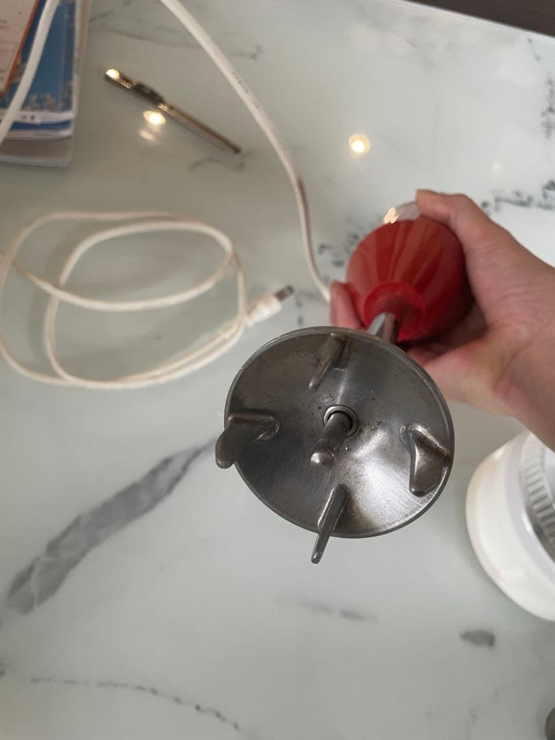 お料理ビギナーに　手軽に使えるbamix m250レッド