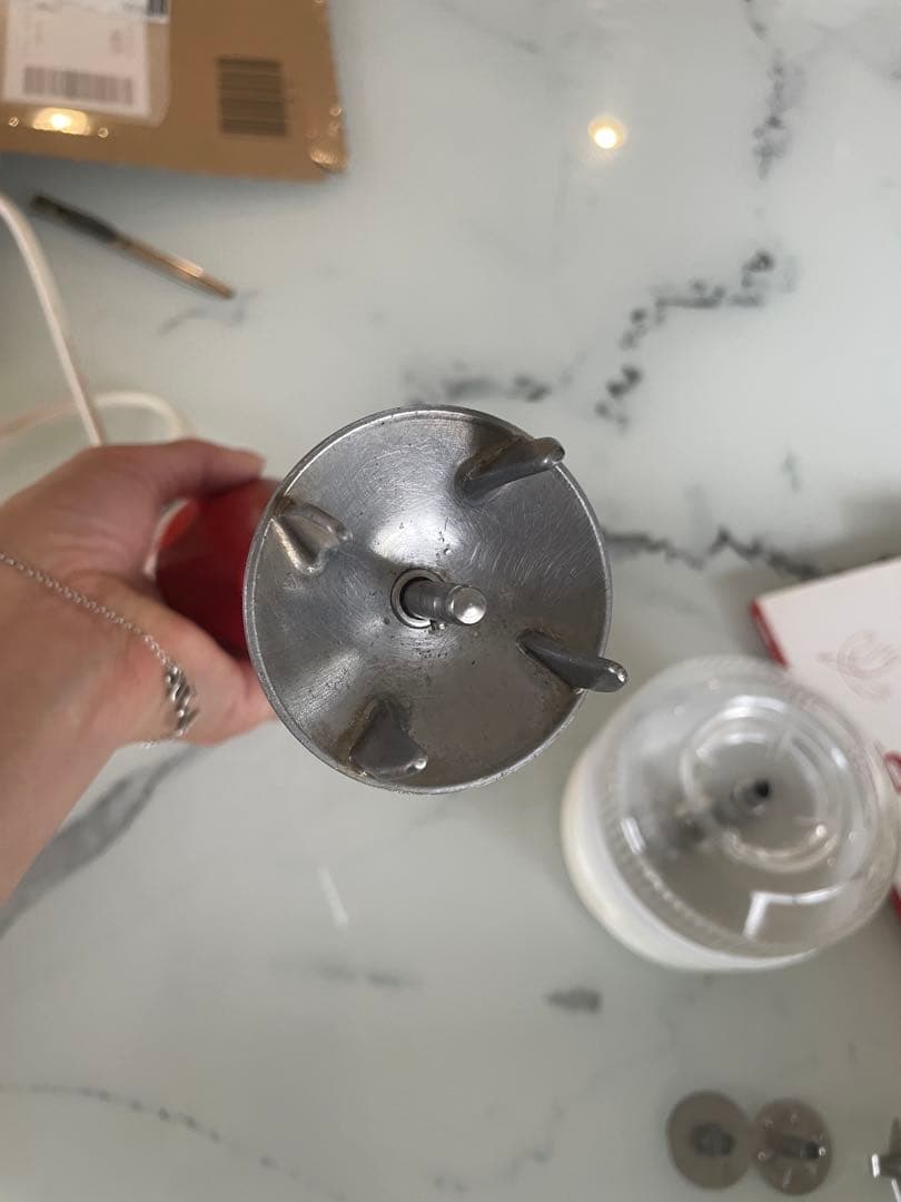 お料理ビギナーに　手軽に使えるbamix m250レッド