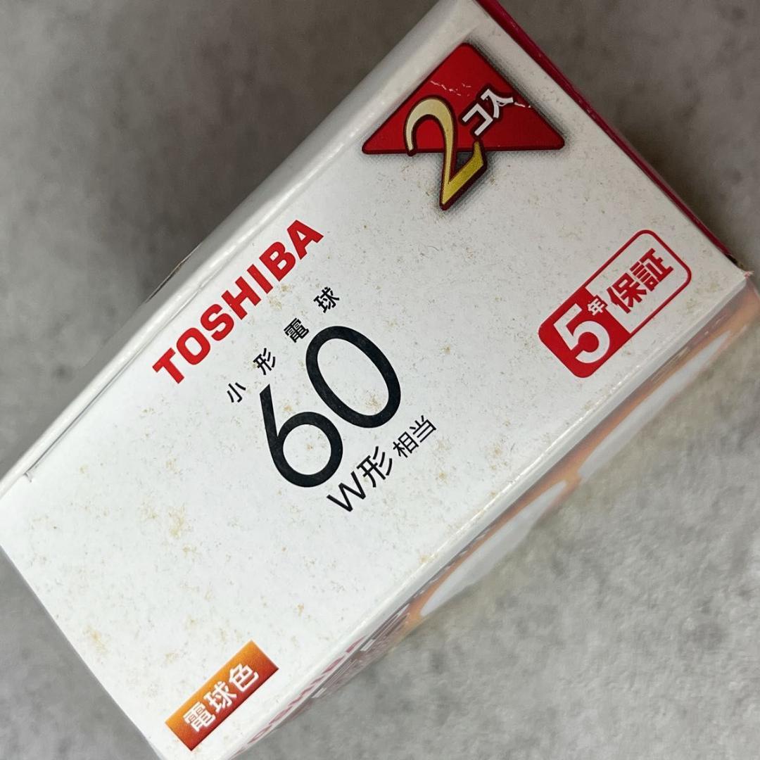 未使用 TOSHIBA 東芝 LED電球 LDA6L-G-E17S60V2 5箱