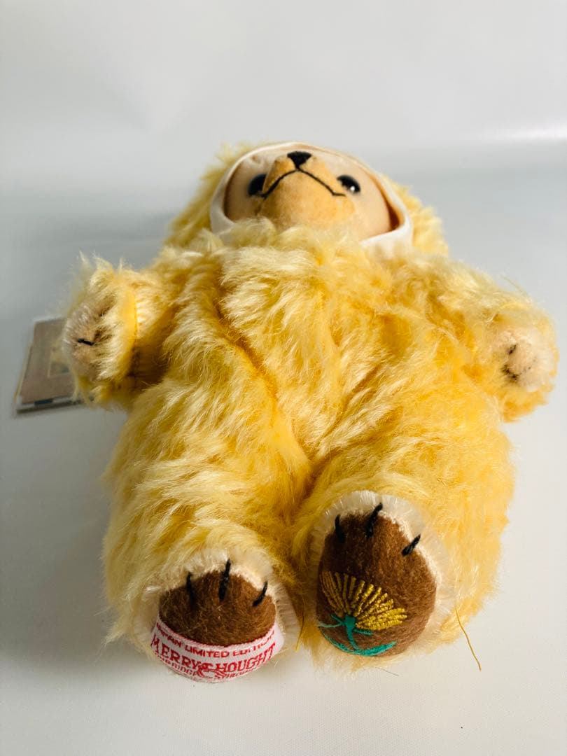 メリーソート　テディベアぬいぐるみチーキーバニーたんぽぽ刺繍限定