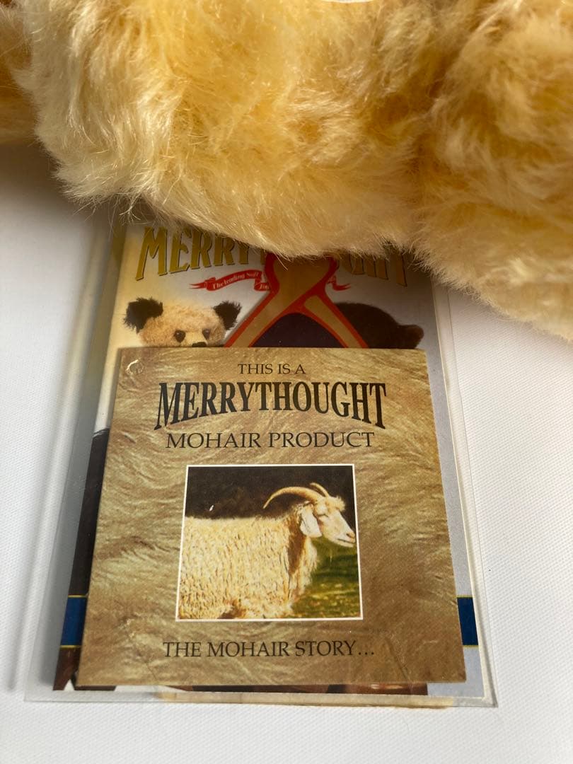 メリーソート　テディベアぬいぐるみチーキーバニーたんぽぽ刺繍限定