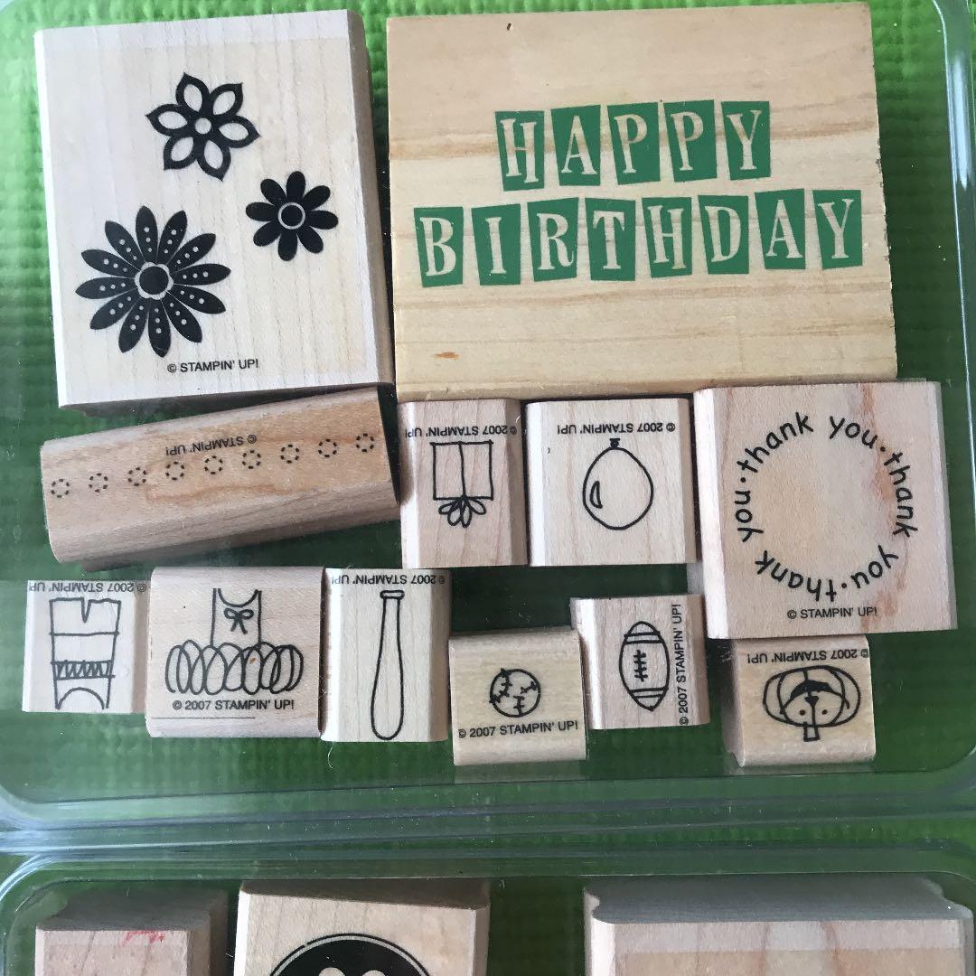 Stamping up! スタンプいろいろ