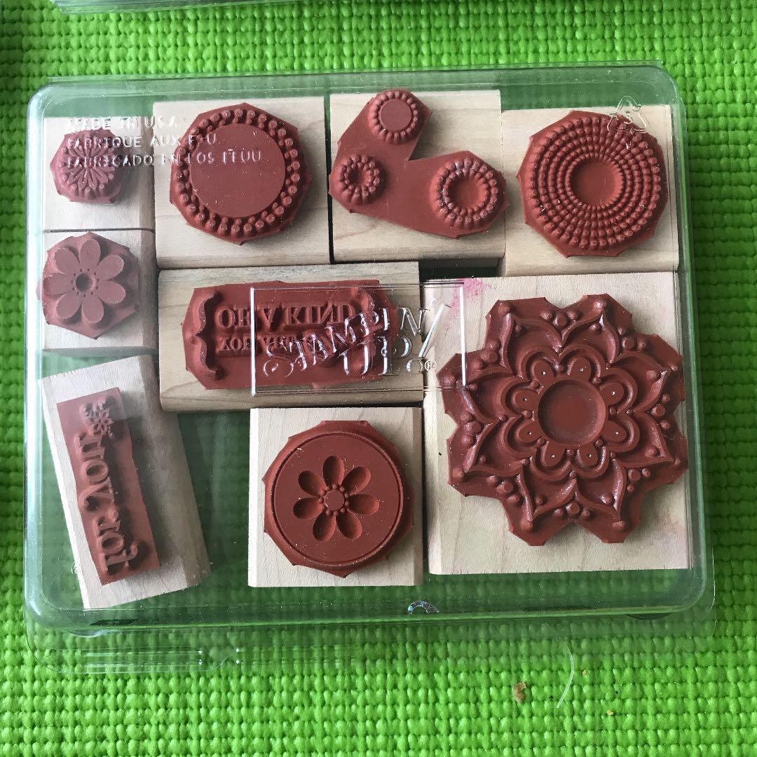 Stamping up! スタンプいろいろ