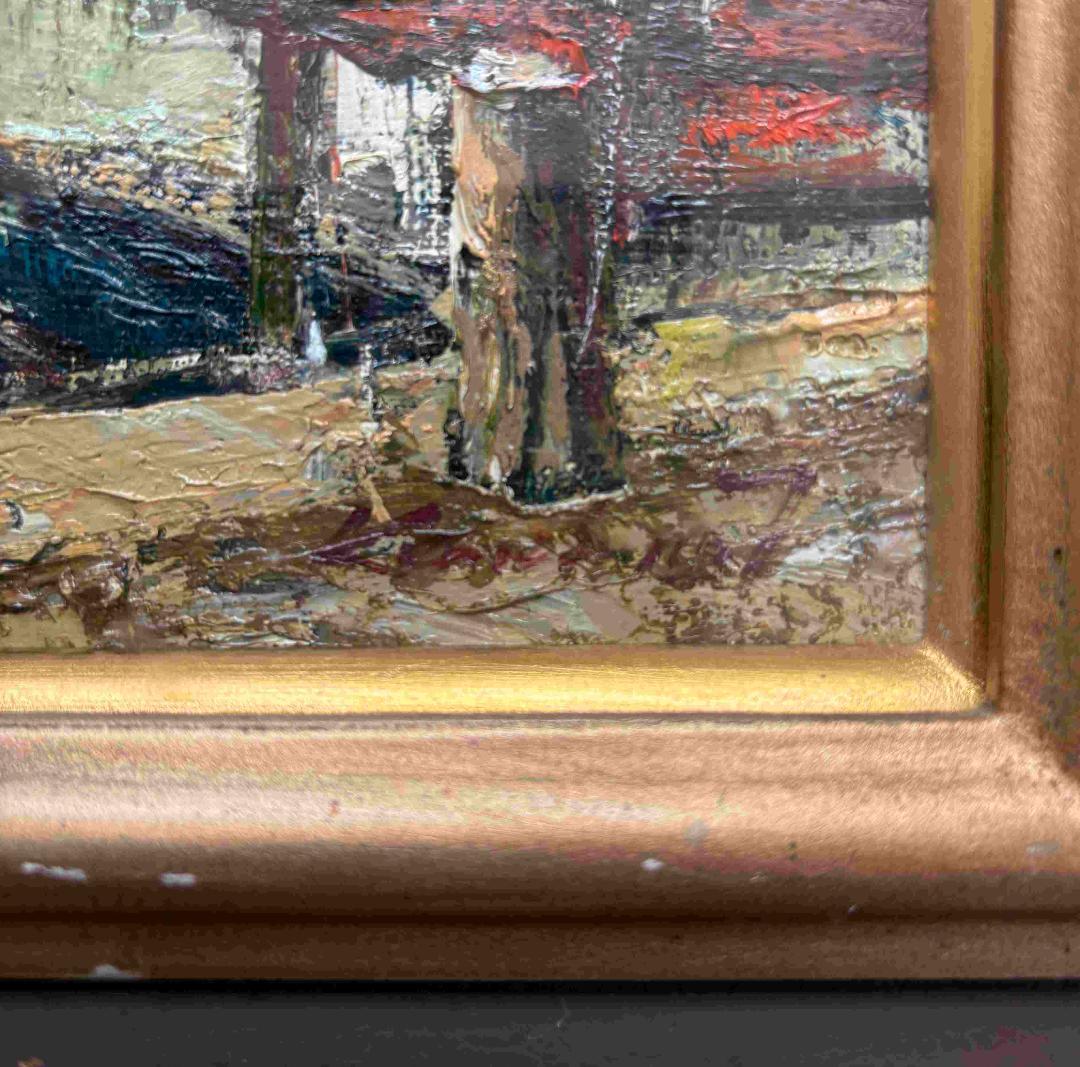 (A0003)田中賢一郎「雨の旧港」