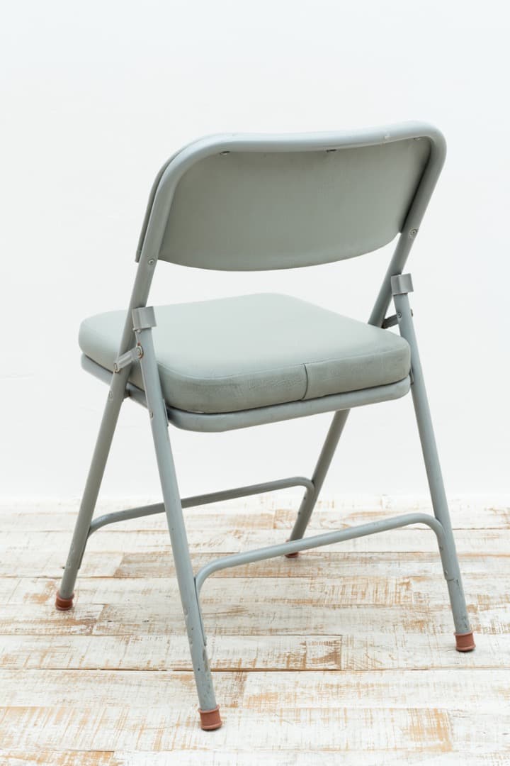 アメリカ製 折りたたみ椅子 クッション付 ビンテージ Scholar Craft