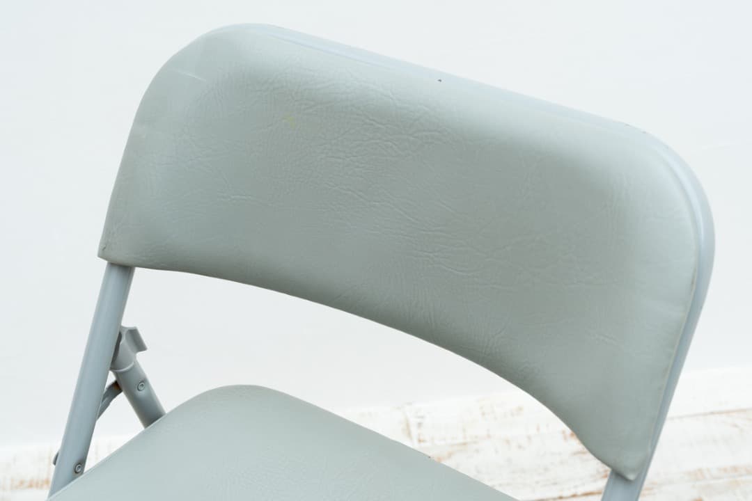 アメリカ製 折りたたみ椅子 クッション付 ビンテージ Scholar Craft