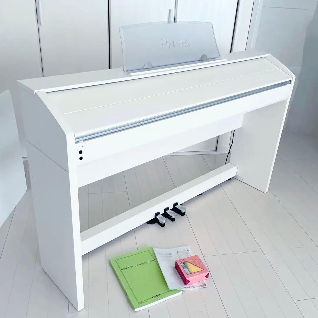 ホワイト PriviA 電子ピアノ PX-750 プリヴィア プリビアCASIO