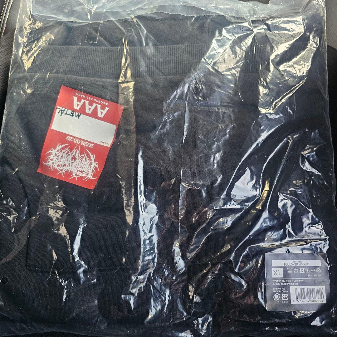 BABYL メタラジ！FES フーディー【XLサイズ】