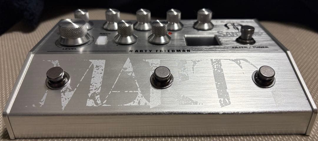 ギター Tech21 Marty Friedman SansAmp MF1