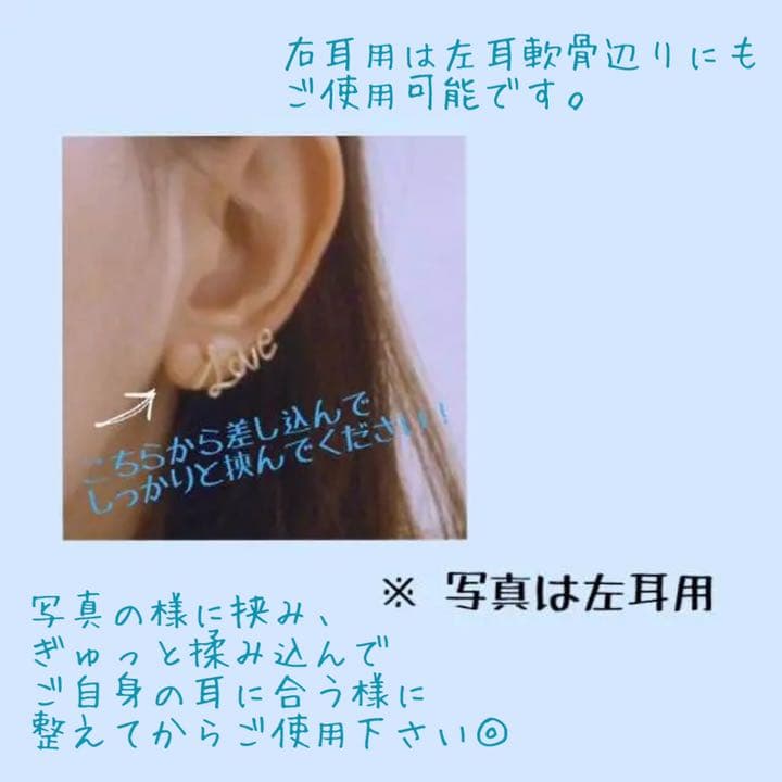 環那月さまご確認用♡お名前イヤーピン