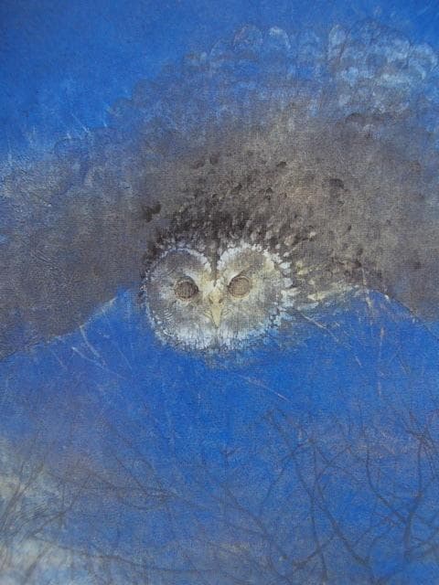 斉藤博康、【暉】、新品高級額 額装付、日本画 希少画集画 状態良好