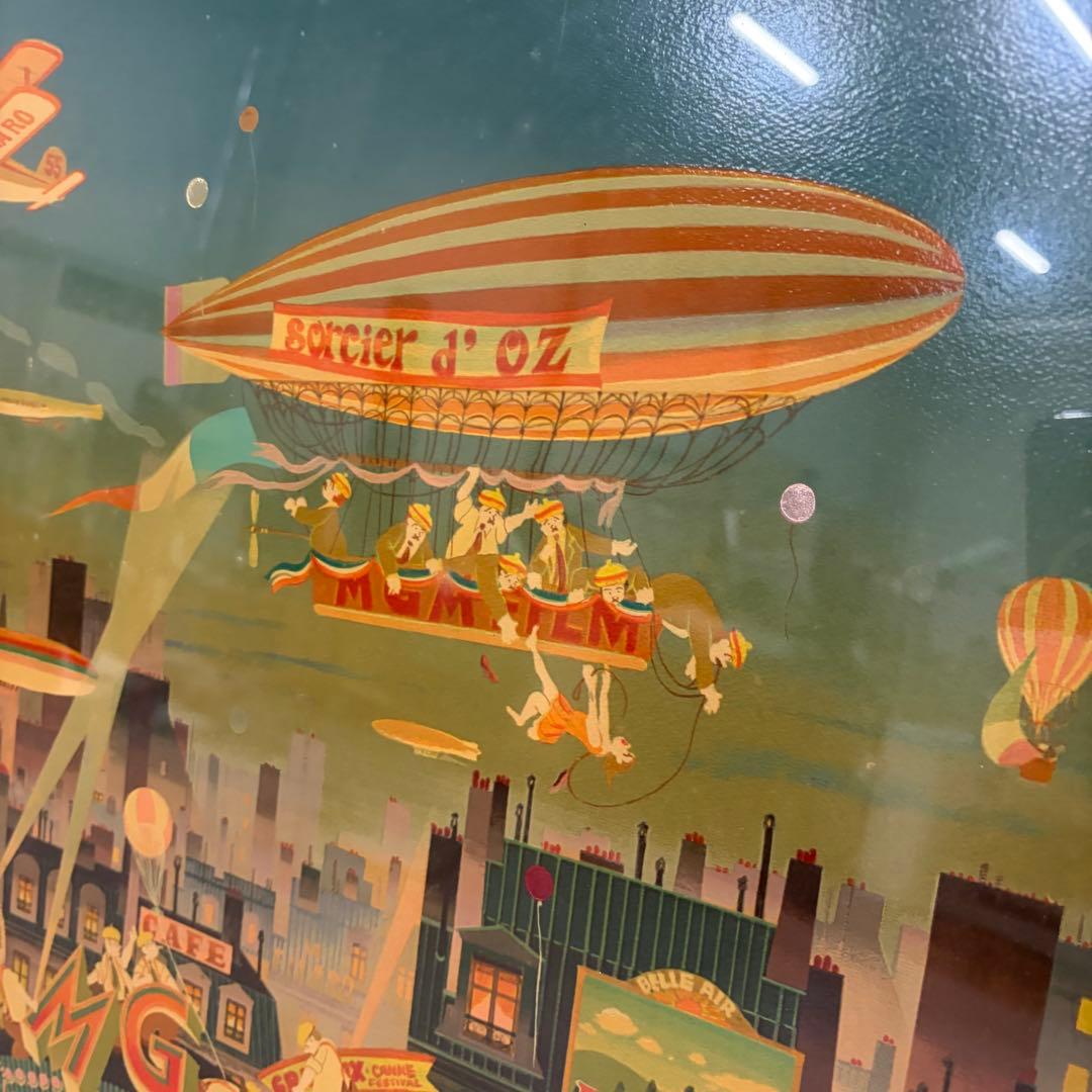 ヒロ・ヤマガタ オズの魔法使い シルクスクリーン 0831/2000 版画 額装