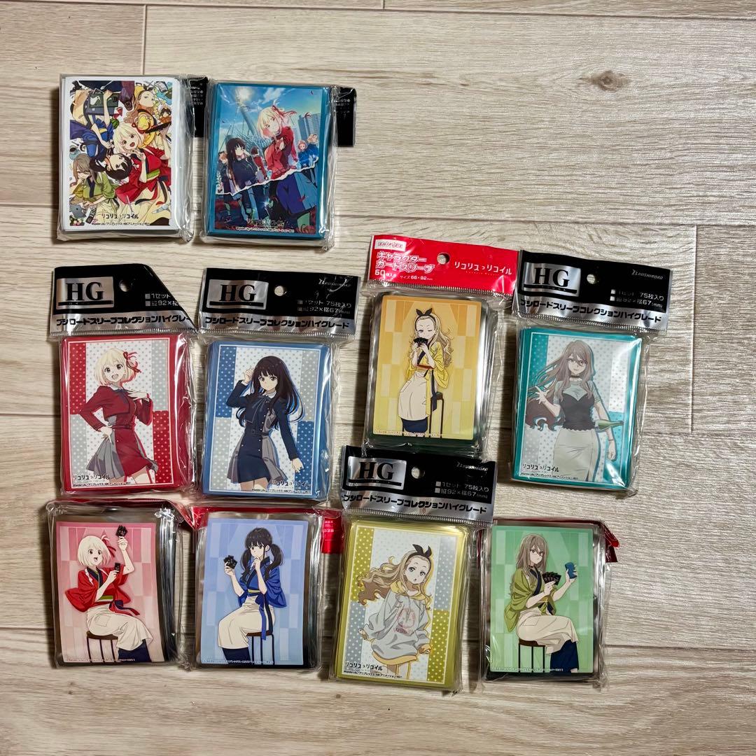 リコリス・リコイル　ラバーマット　スリーブ まとめ売り