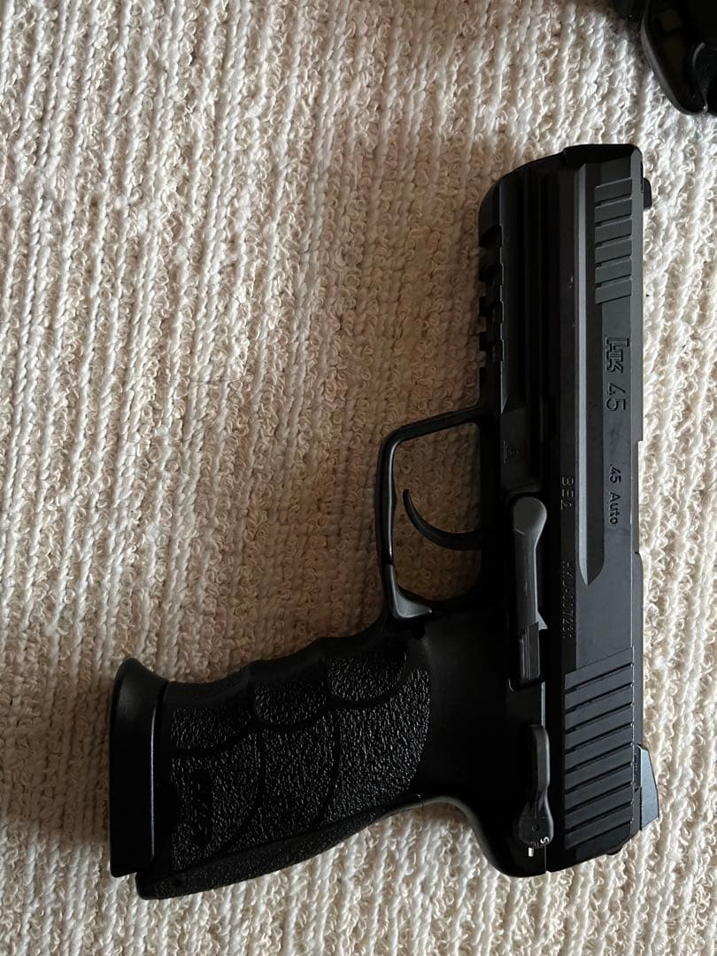 東京マルイ HK45 ガスブローバック　専用ホルスター付き