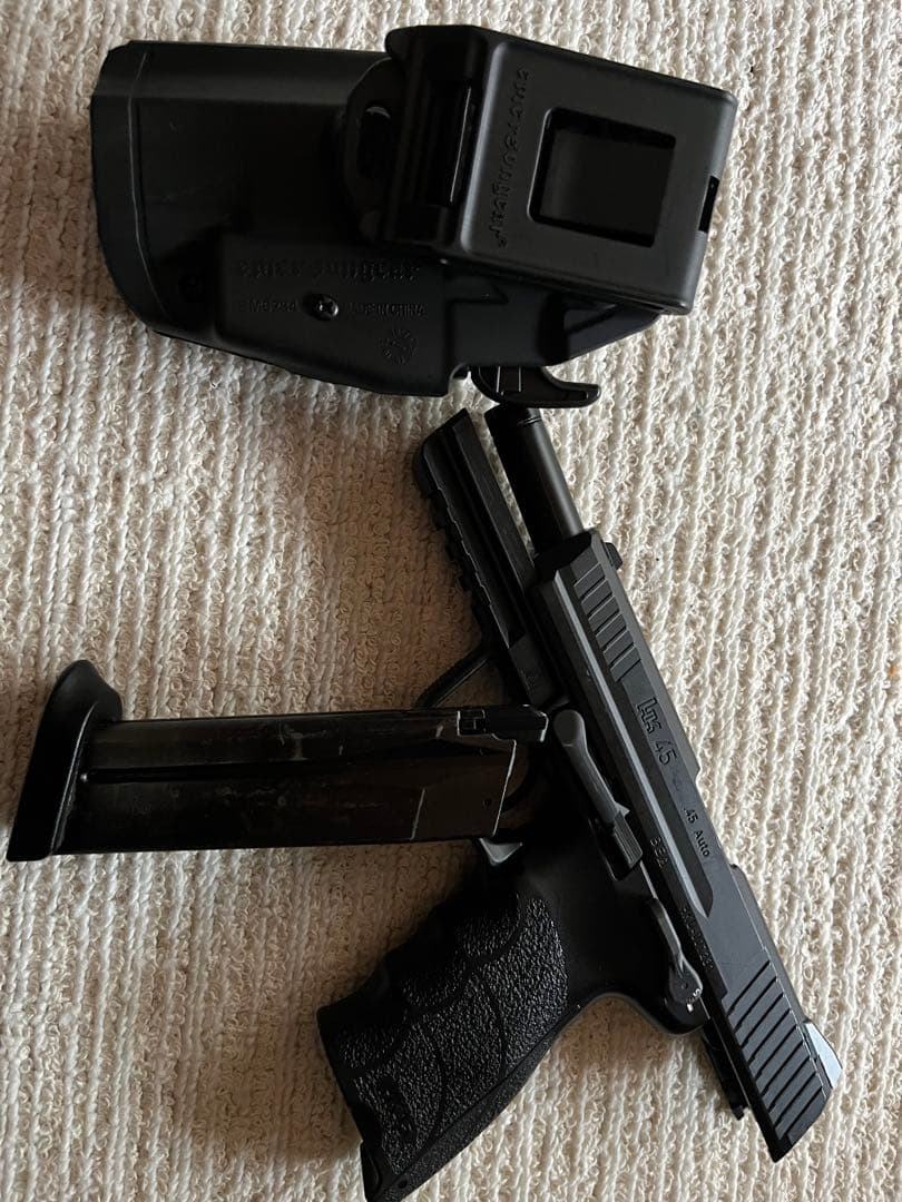 東京マルイ HK45 ガスブローバック　専用ホルスター付き