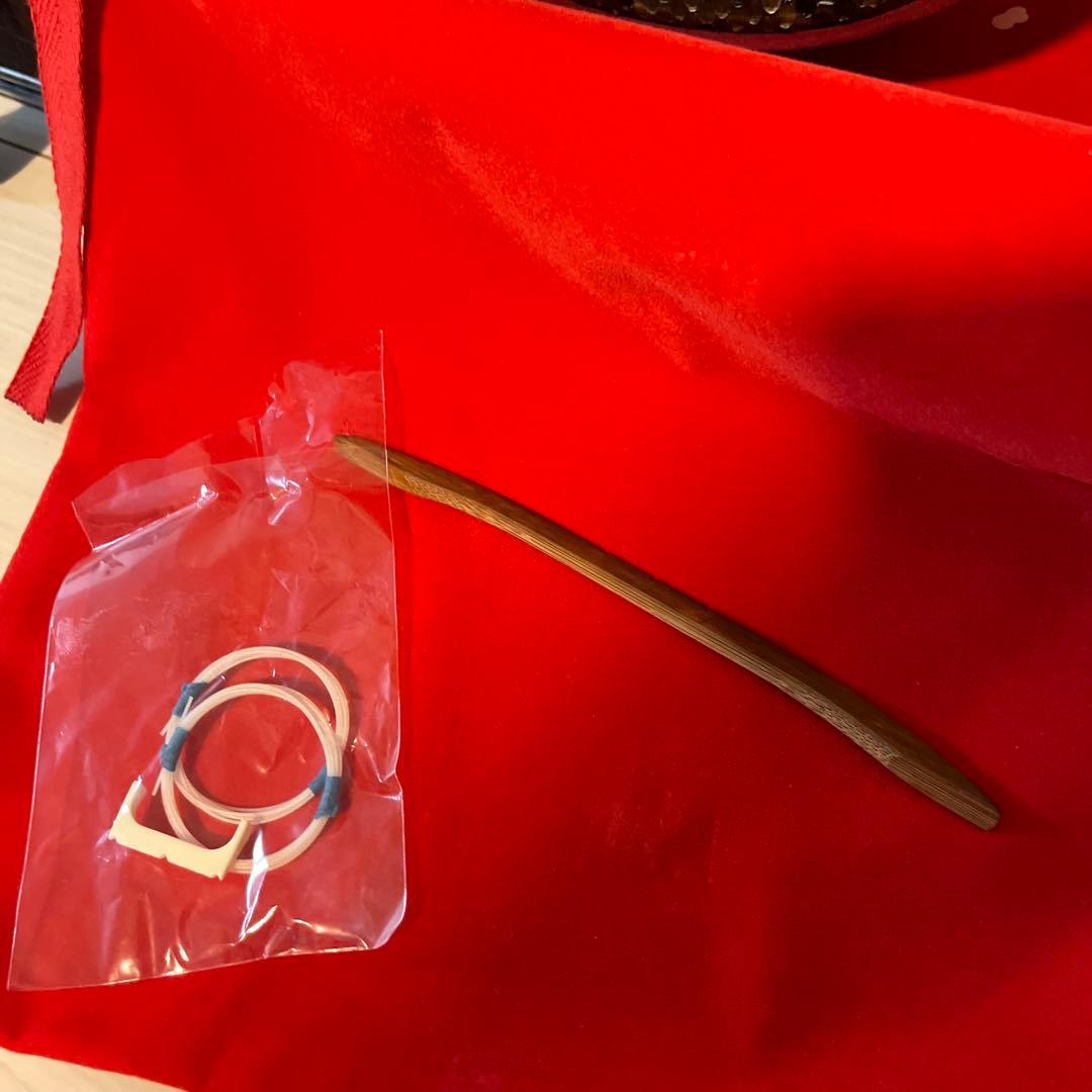 三線　沖縄三線　ほぼ未使用品　本革