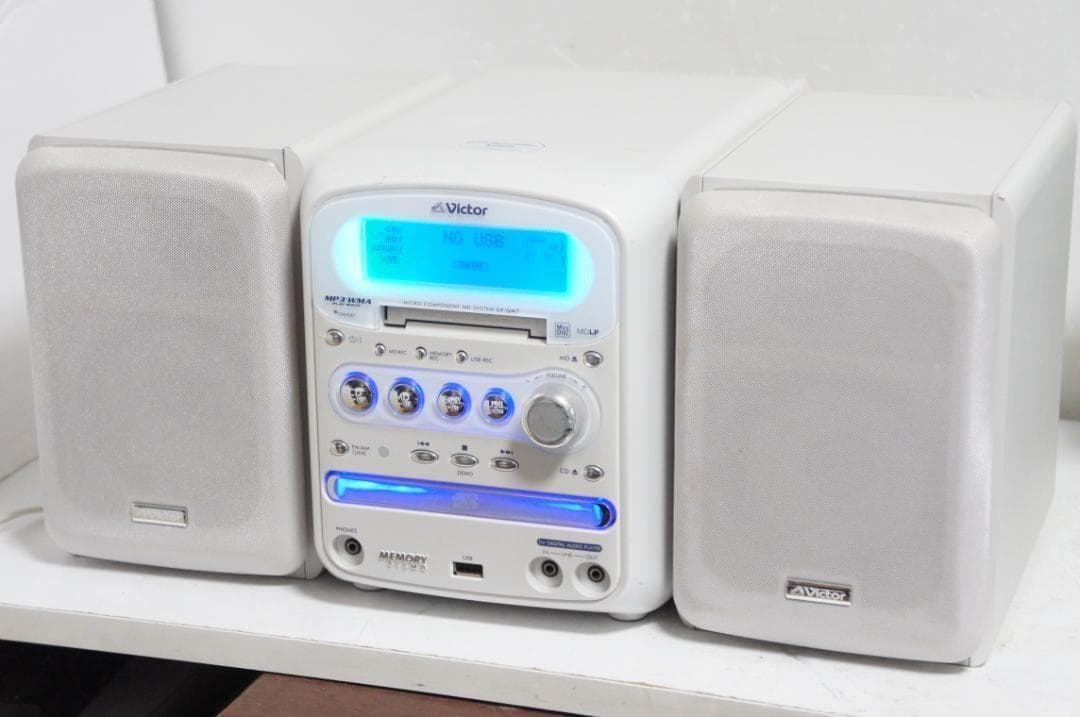 CD→MD/USB★ビクター コンポ UX-QM7 cd usb mp3 220