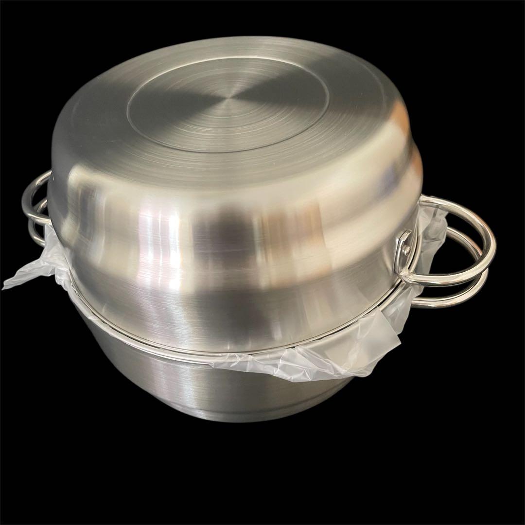 44449ステンレスダブル揚げ鍋20cm