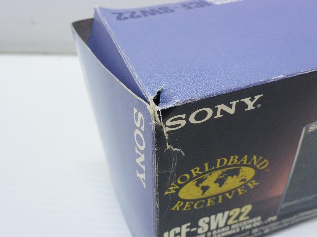 SONY マルチバンドラジオ ICF-SW22 外部アンテナ AN-71付