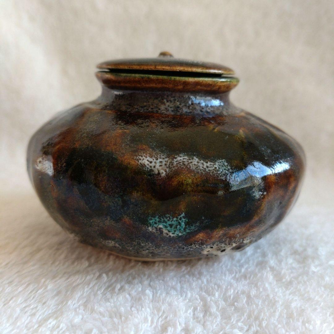 陶器　茶道具　茶器　替え茶器　共蓋　丹入造　紙箱