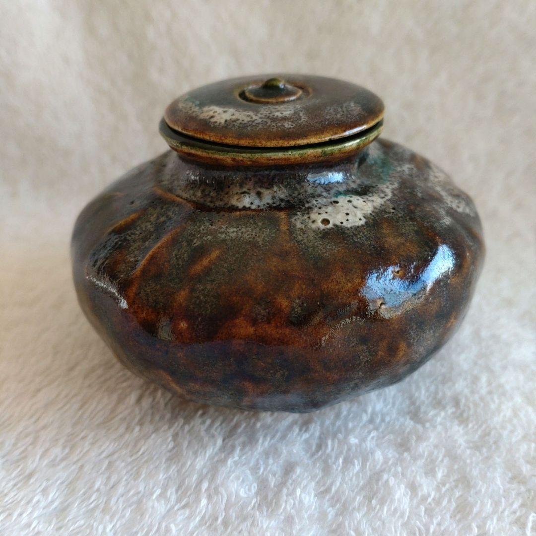 陶器　茶道具　茶器　替え茶器　共蓋　丹入造　紙箱