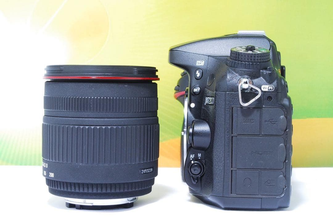 Nikon D7200 ＋SIGMA 18-200mm 高性能機 1本完結セット