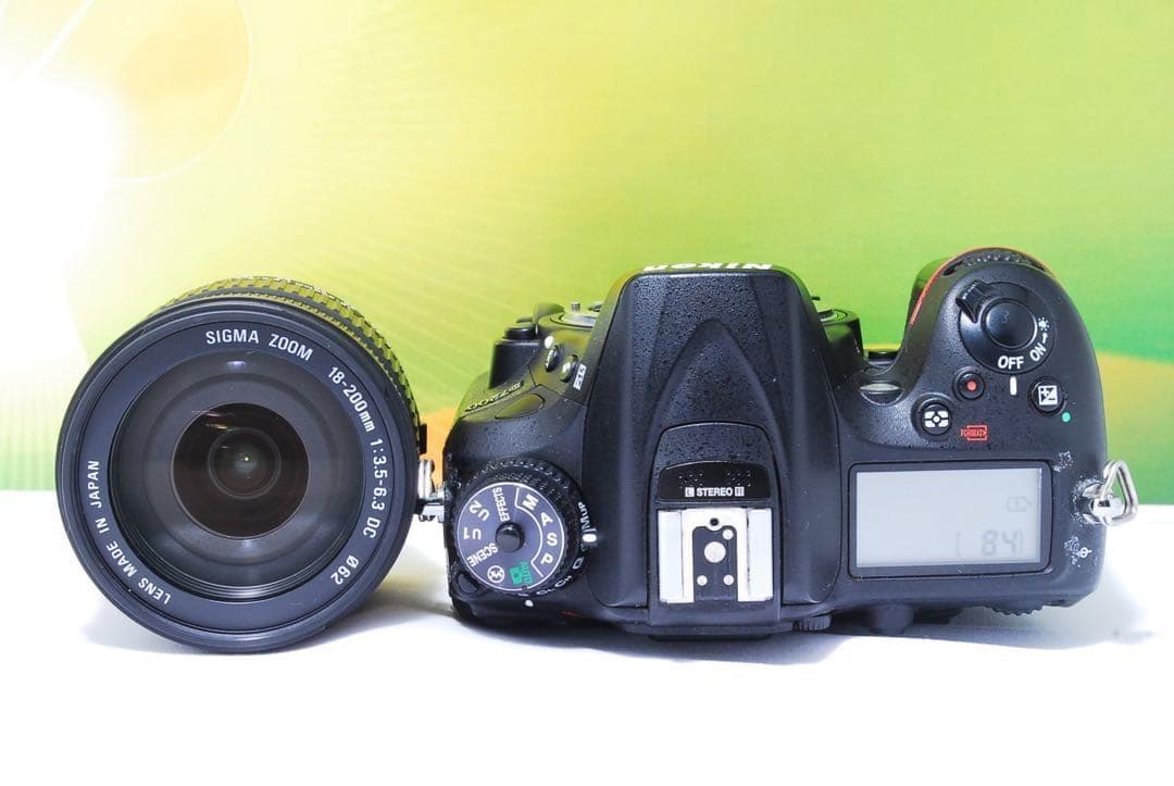 Nikon D7200 ＋SIGMA 18-200mm 高性能機 1本完結セット