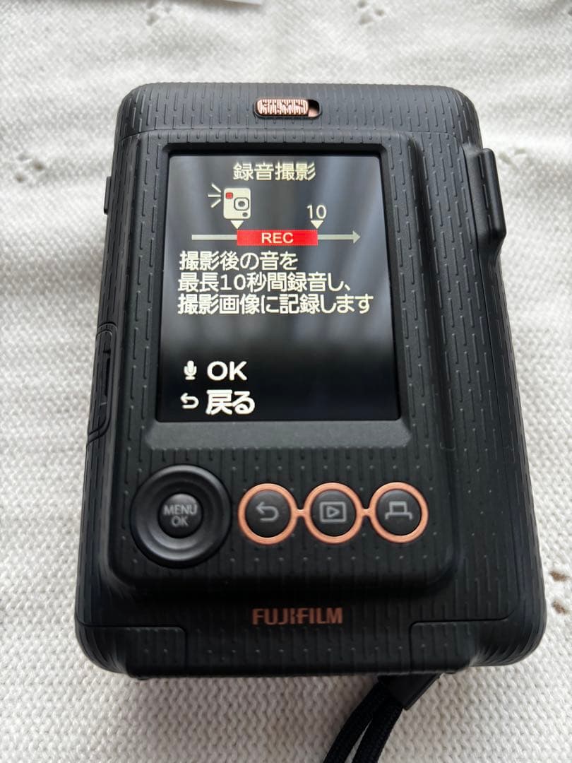 FUJIFIKM instax mini LiPlay エレガントブラック　本体