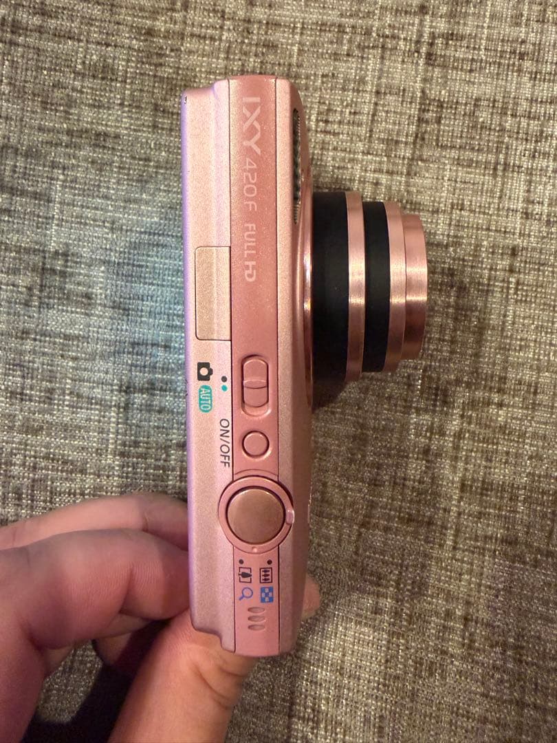 【美品/動作◎】Canon IXY 420F ピンク レトロデジカメ