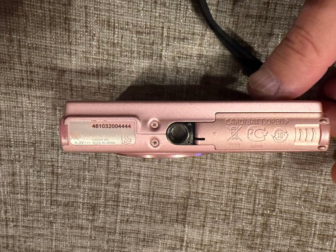 【美品/動作◎】Canon IXY 420F ピンク レトロデジカメ