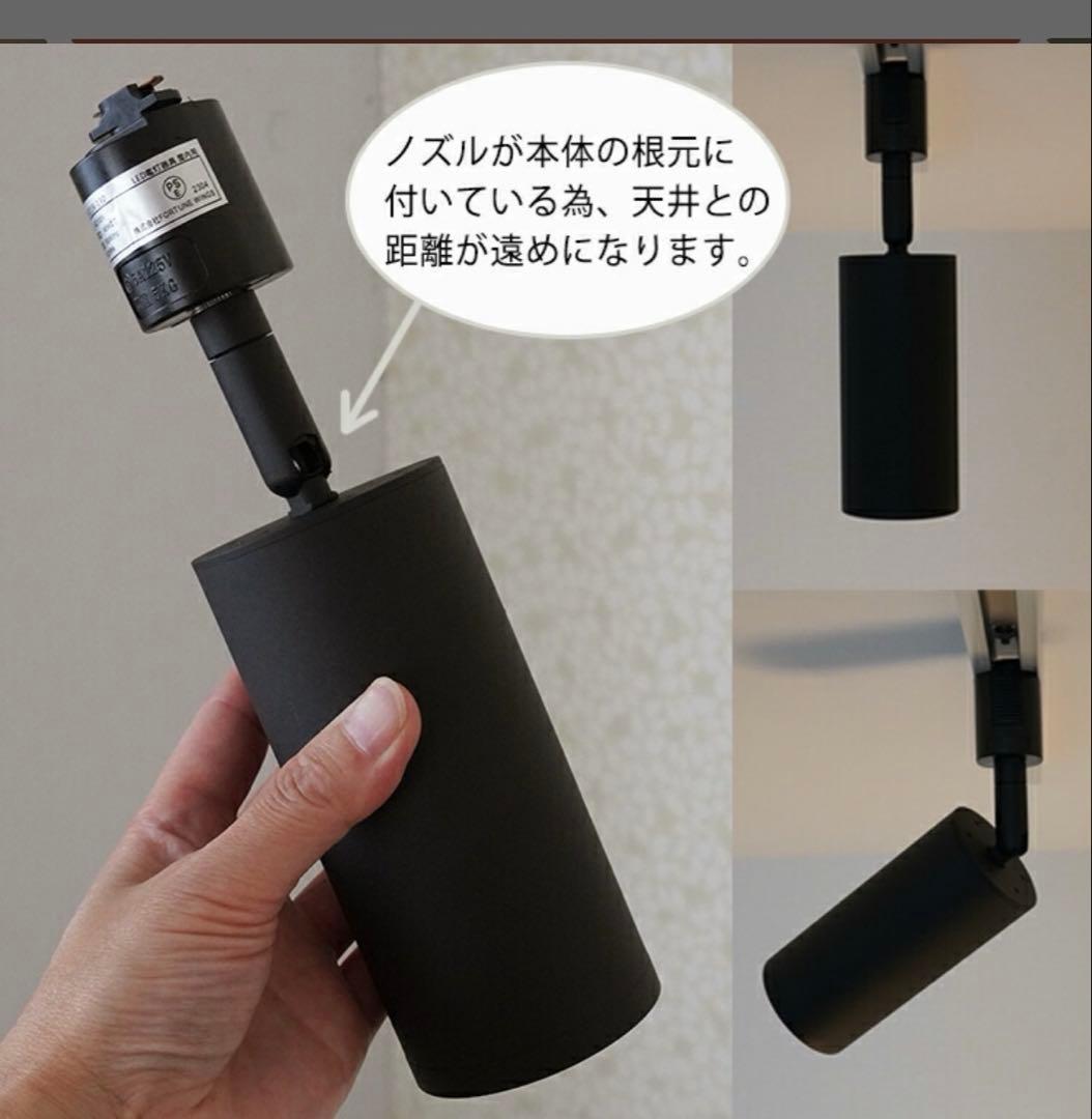 スポットライト E11 黒ブラック2個セットライト付き