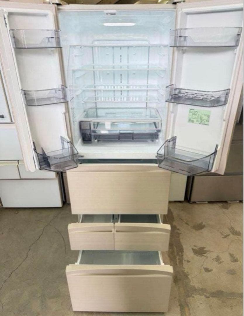 【高年式】 2021年式509L TOSHIBA冷蔵庫GR-T510FH(ZC)