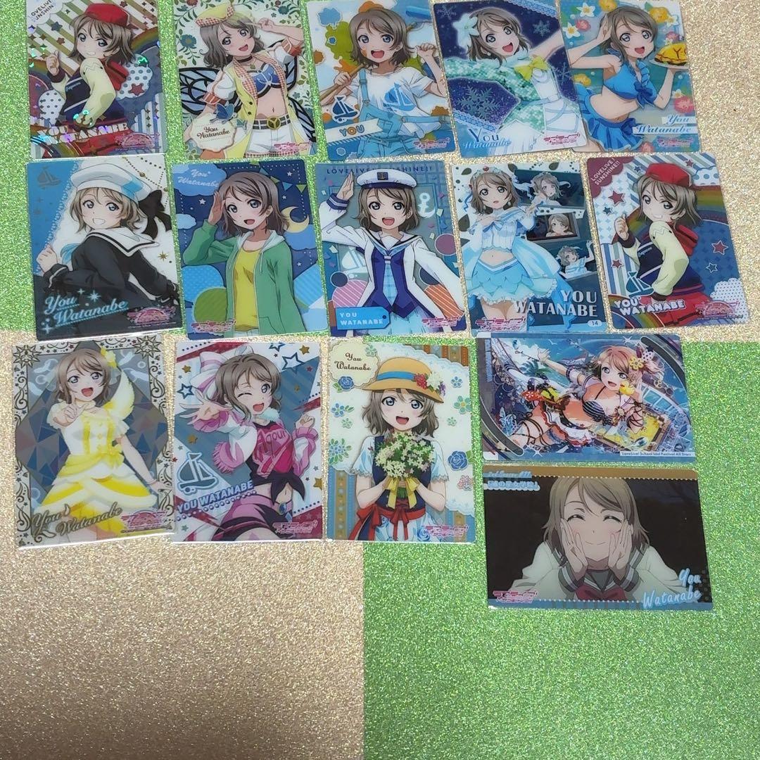 ラブライブ サンシャイン ウエハース Aqours 208枚セット（箔押し有）