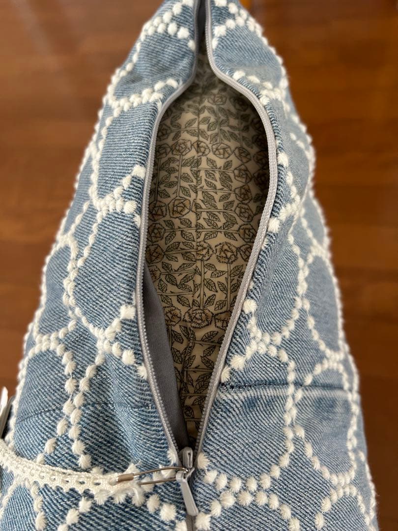 ミナペルホネン　デニムクッション