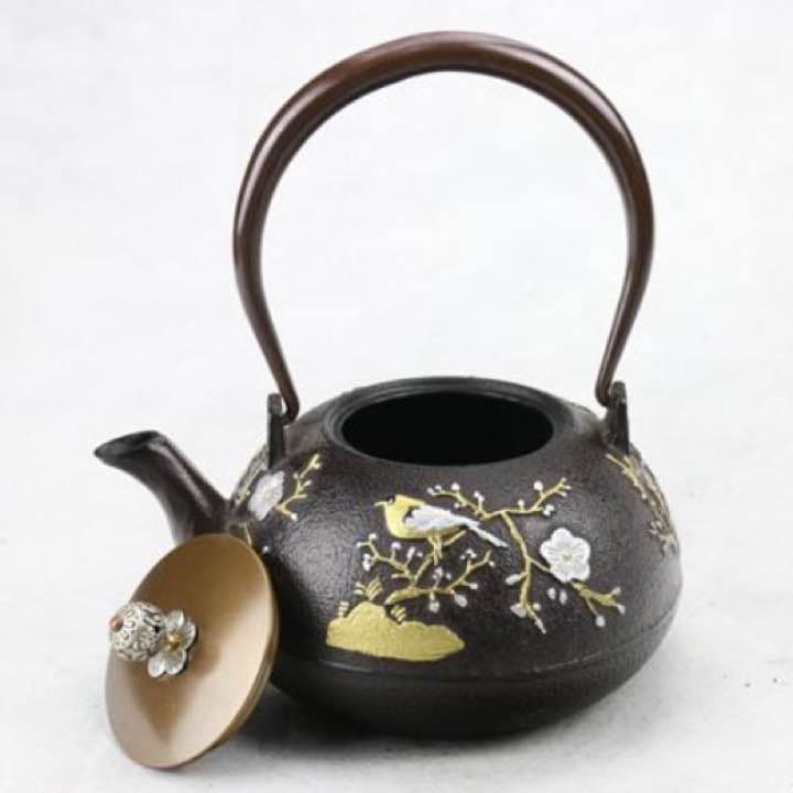 鉄器 急須 伝統工芸 手作り 鉄分補給 鉄瓶　JMHB070