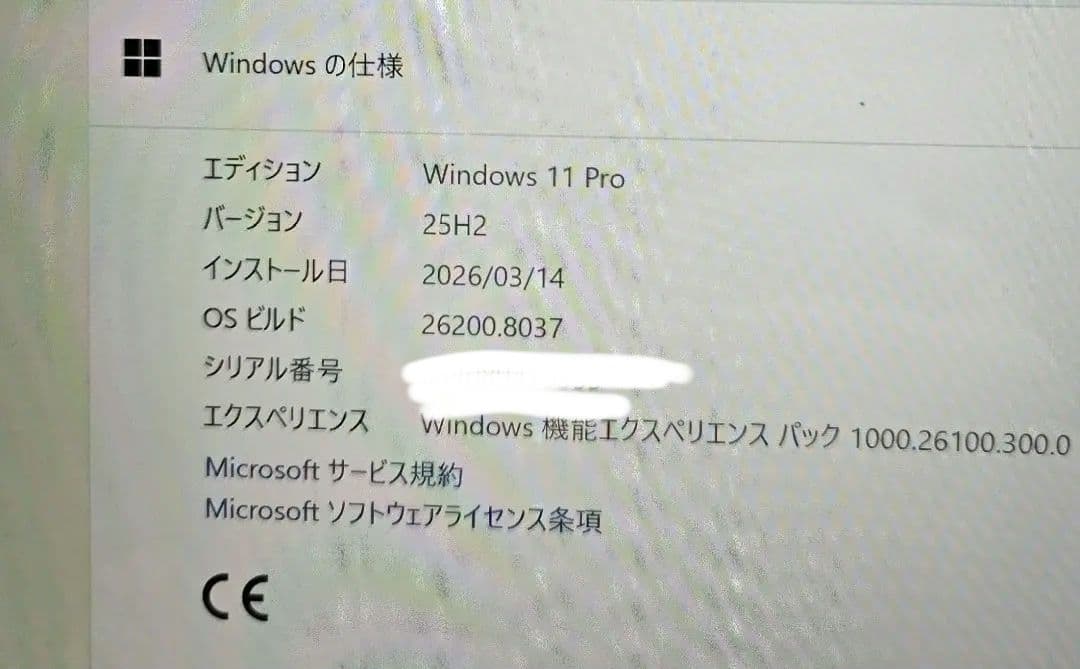 Microsoft Surface Pro 4 12.3インチ 本体