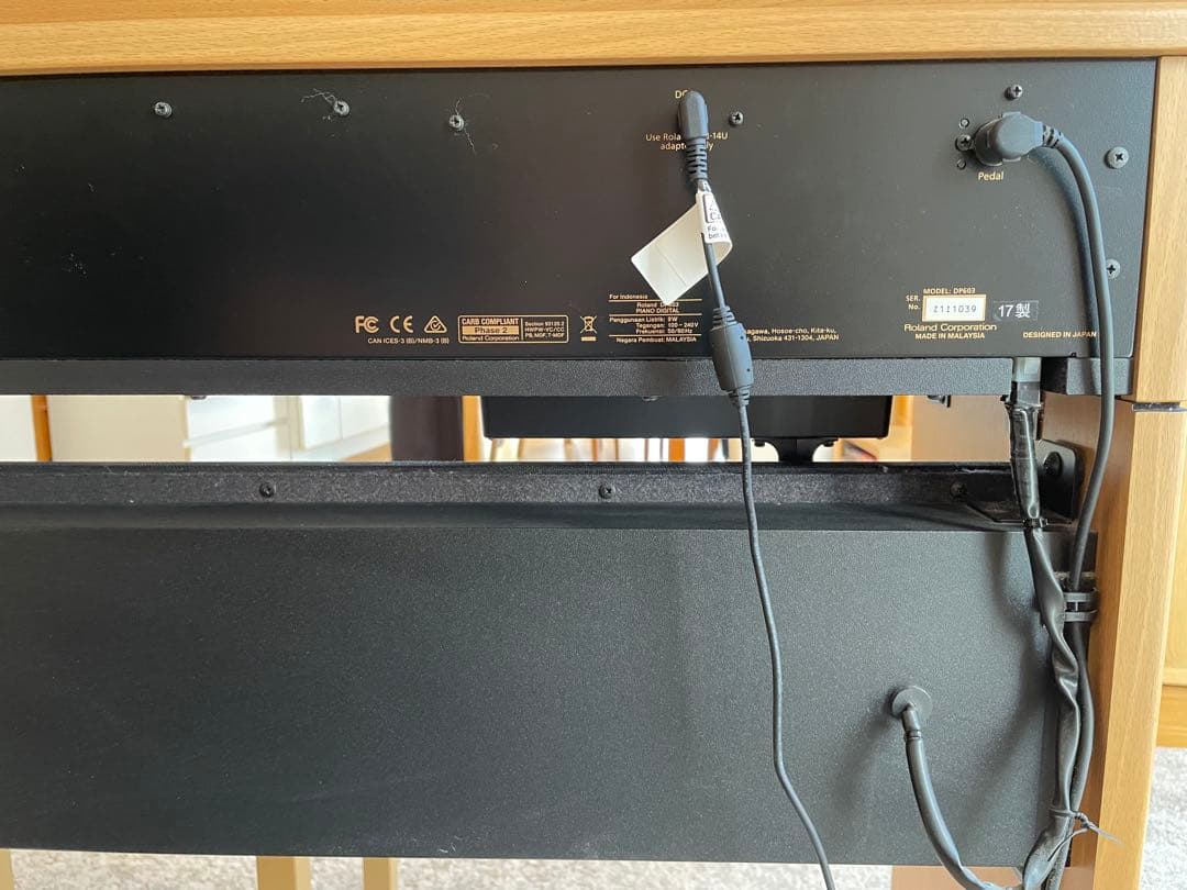 【送料込】Roland ローランド DP603 17年製　電子ピアノ