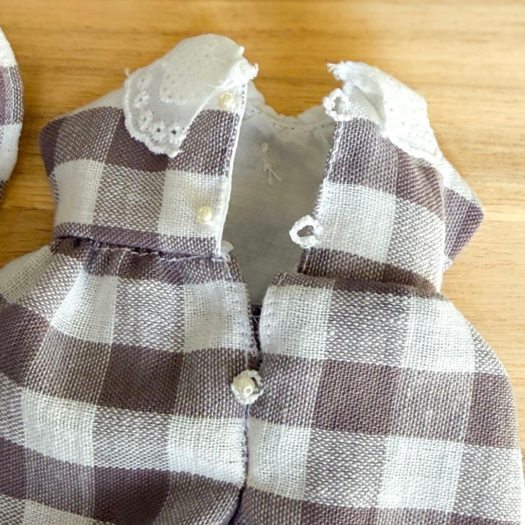 ブライス アウトフィット 服 ナチュラル アンティーク ヘッドドレス 2点セット