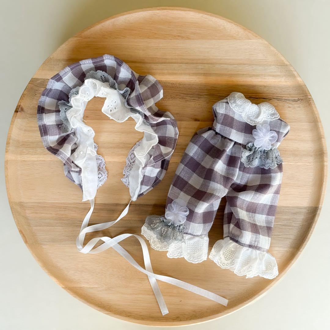 ブライス アウトフィット 服 ナチュラル アンティーク ヘッドドレス 2点セット