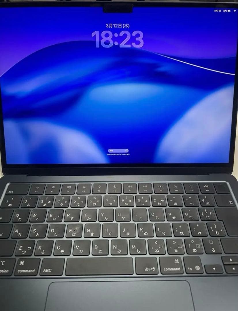 Macbook air M4 SSD512GB メモリ16GB ミッドナイト