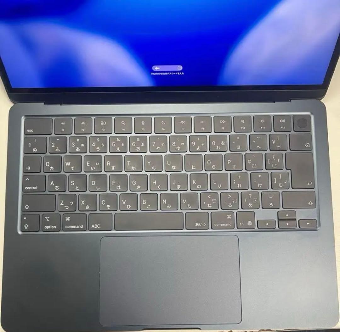 Macbook air M4 SSD512GB メモリ16GB ミッドナイト