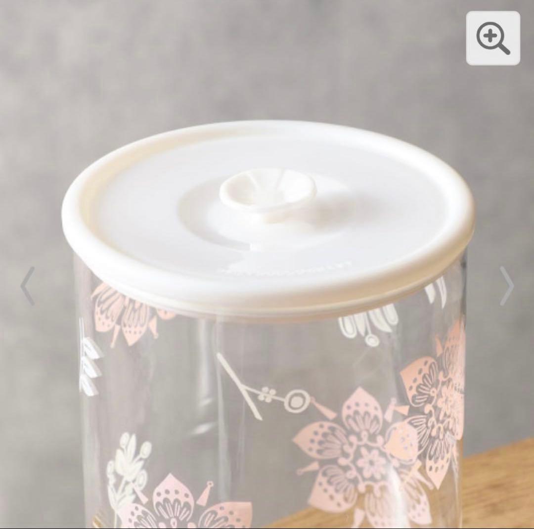 イワキ 密閉パック＆レンジ ５点セット ピンク 蓋付きガラス容器