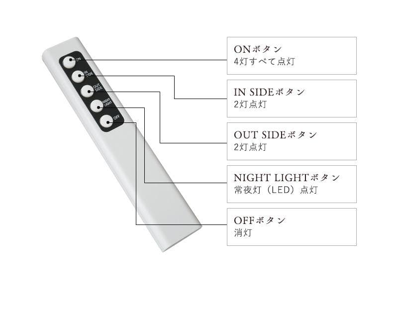 4灯シーリングスポットライト リモコン アンティーク ダイニング リビング
