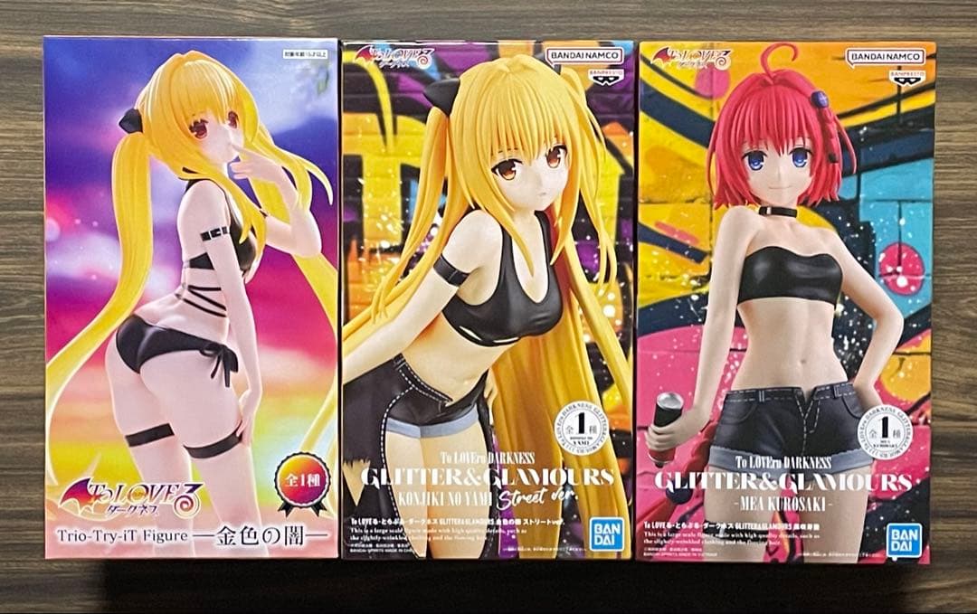 新品・未開封　To LOVEる　とらぶる・ダークネス　フィギュア　9点セット