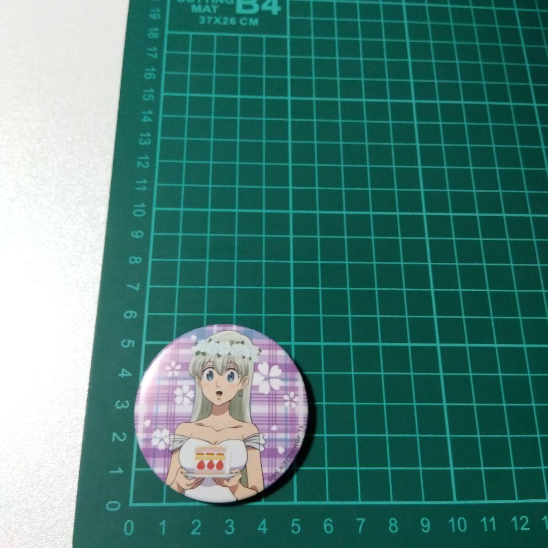 【七つの大罪】エリザベス 大罪FES スペシャル描き下ろし缶バッジ フェス