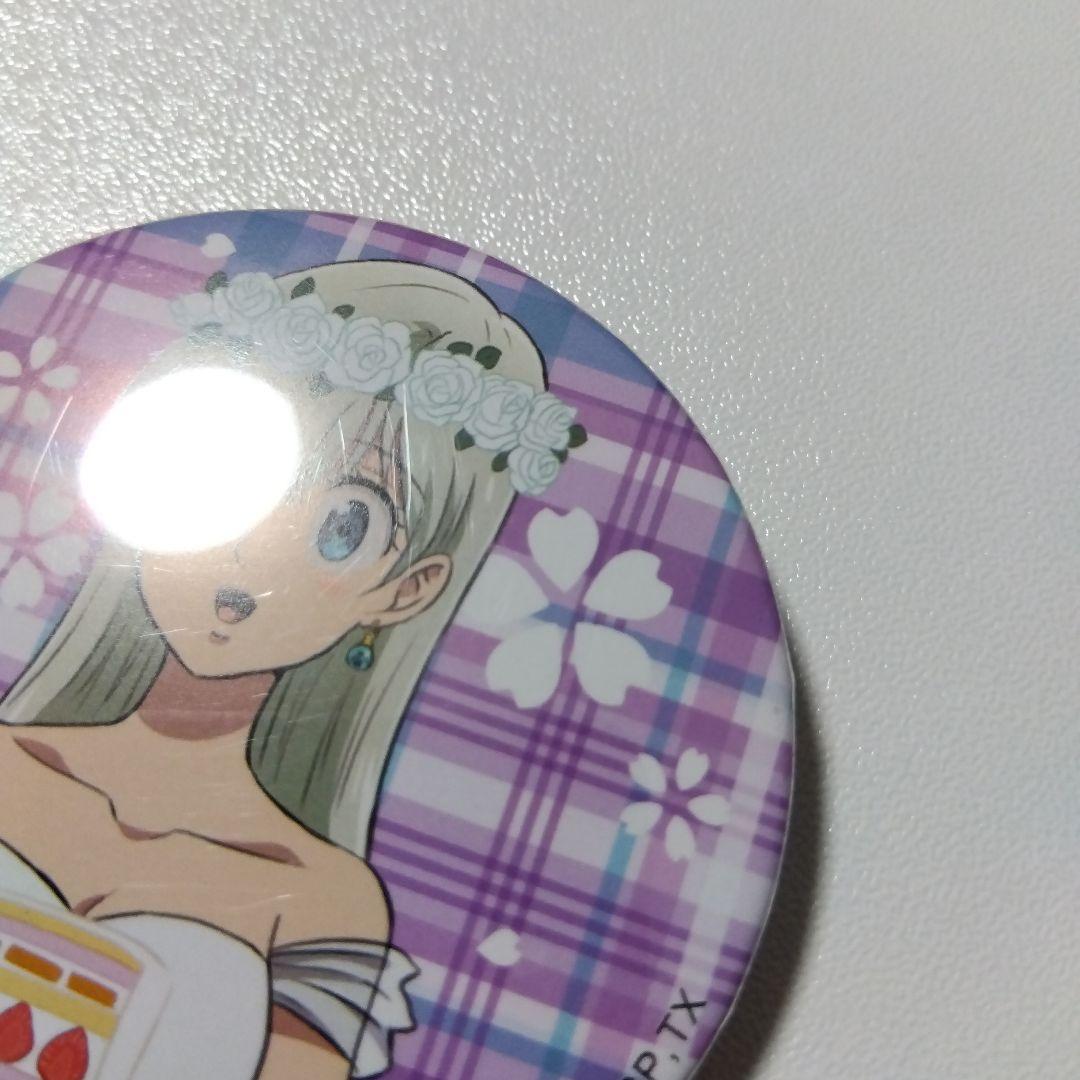 【七つの大罪】エリザベス 大罪FES スペシャル描き下ろし缶バッジ フェス