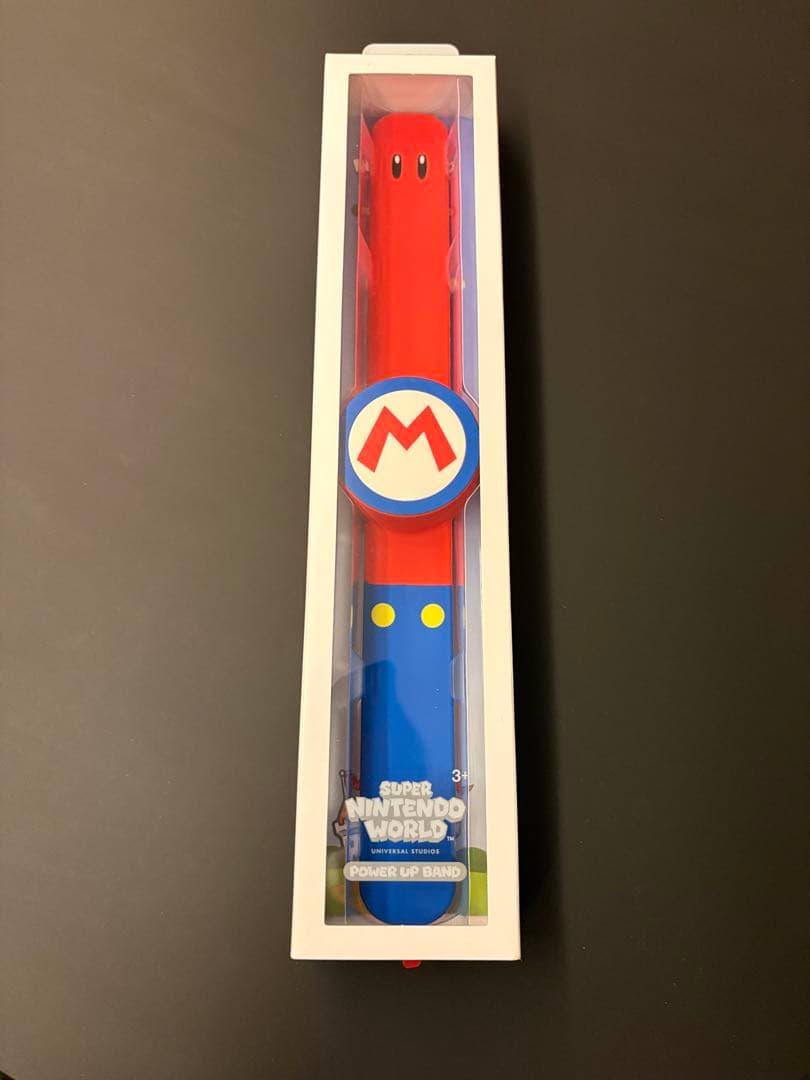 【美品】USJ パワーアップバンド 2本セット マリオ ヨッシー 箱付き