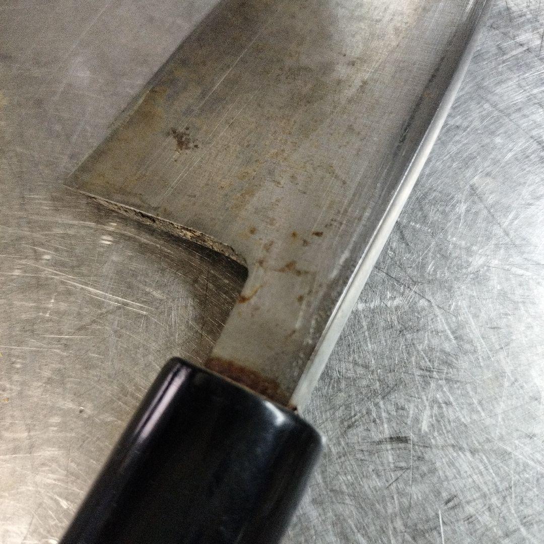 堺　兼近　日本製 出刃包丁 木製ハンドル