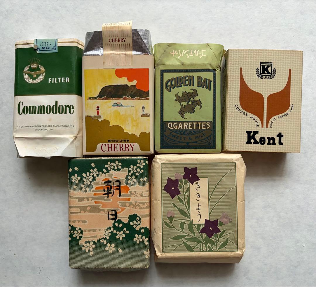 昭和レトロ たばこパッケージまとめ EXPO70 ゴールデンバット チェリー